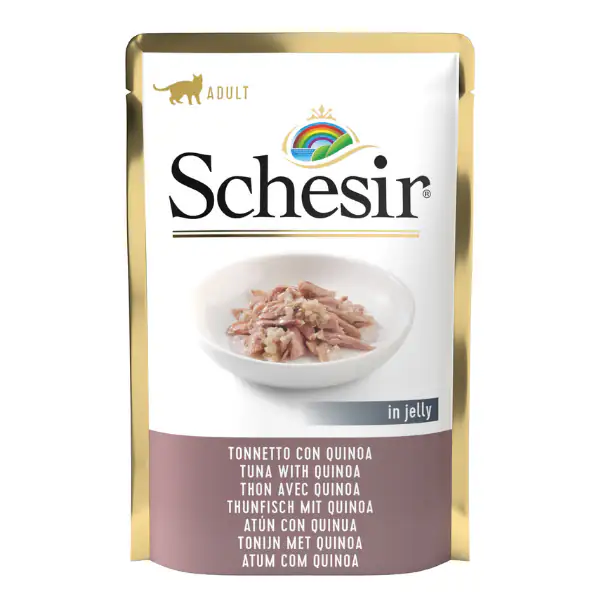Schesir Cat Soft Adult filetti in gelatina alimento completo bustine 85 gr