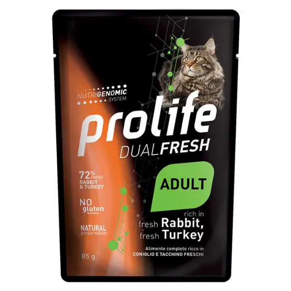 Prolife Dual Fresh Gatto Adult Bustine 85 gr