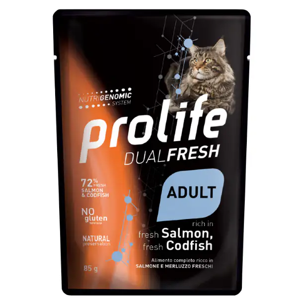 Prolife Dual Fresh Gatto Adult Bustine 85 gr