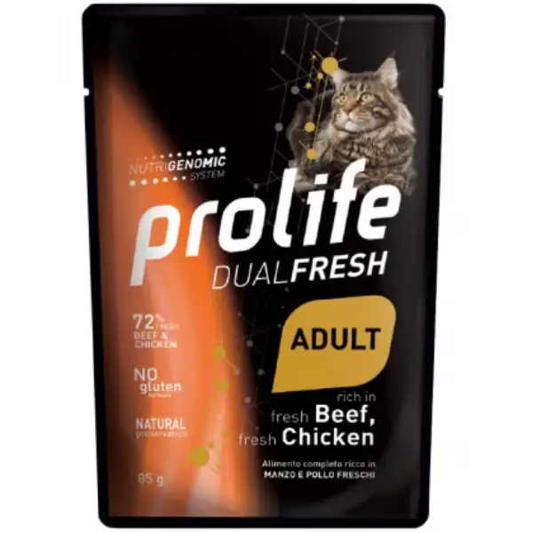 Prolife Dual Fresh Gatto Adult Bustine 85 gr