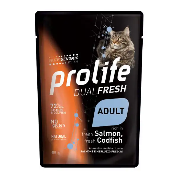 Prolife Dual Fresh Gatto Adult Bustine 85 gr
