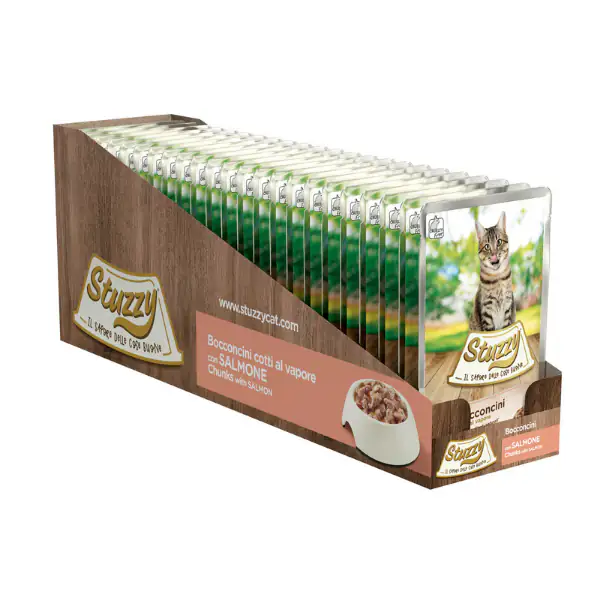 Stuzzy Cat Bocconcini Kitten cotti al vapore 85 gr