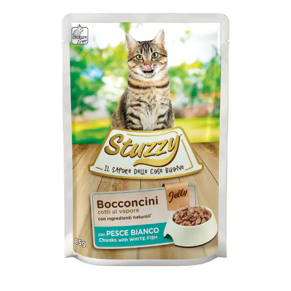 Stuzzy Cat Bocconcini cotti al vapore 85 gr