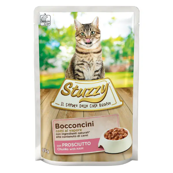 Stuzzy Cat Bocconcini cotti al vapore 85 gr