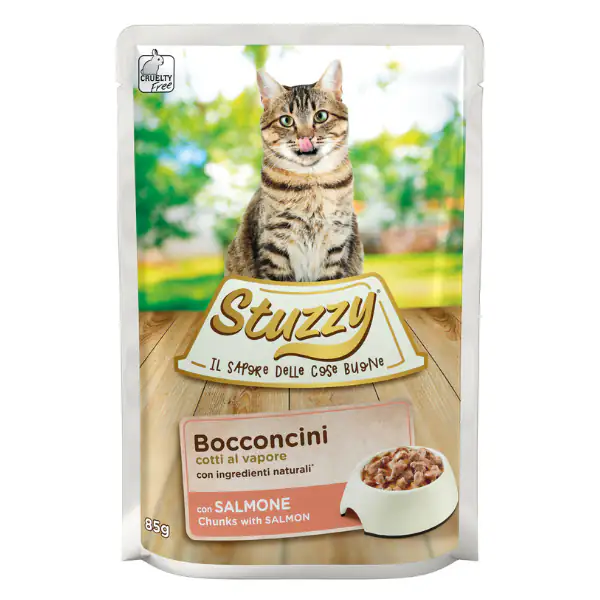 Stuzzy Cat Bocconcini cotti al vapore 85 gr