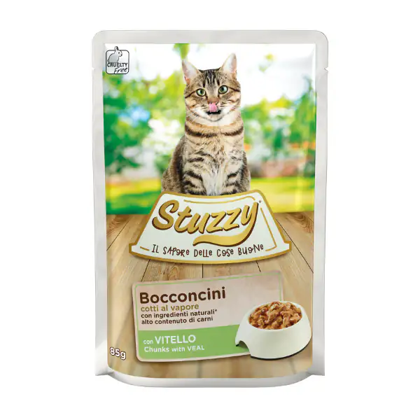 Stuzzy Cat Bocconcini cotti al vapore 85 gr