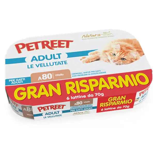 Petreet Vellutate Cat Maxi Scorta 6x70 gr