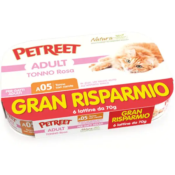 Petreet Natura Cat Maxi Scorta 6x70 gr