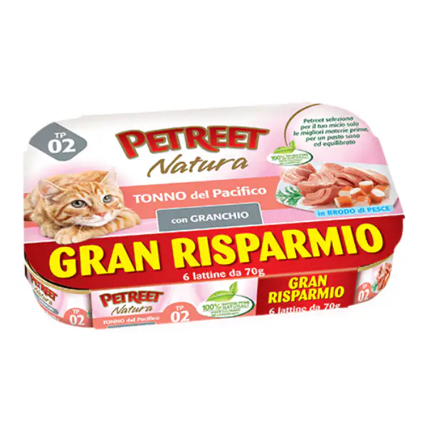 Petreet Natura Cat Maxi Scorta 6x70 gr
