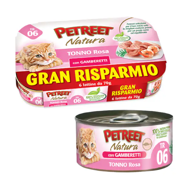 Petreet Natura Cat Maxi Scorta 6x70 gr