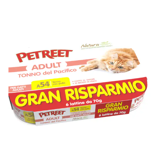 Petreet Natura Cat Maxi Scorta 6x70 gr