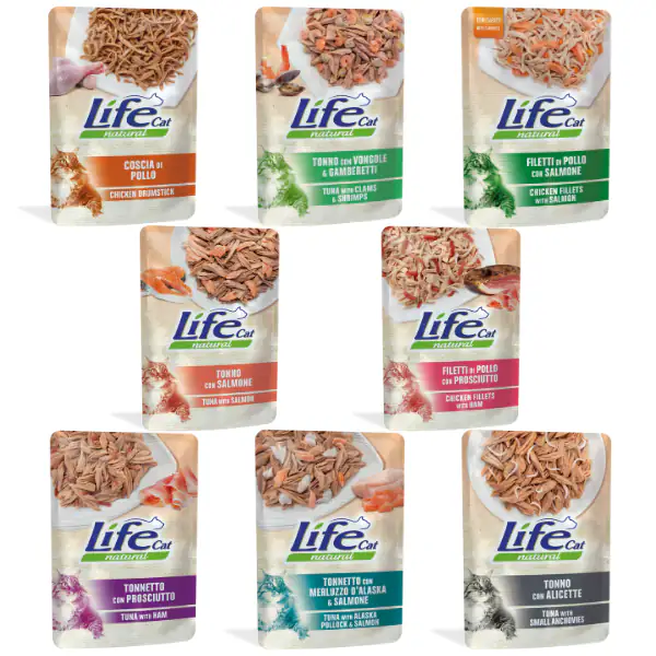 Life Cat Natural Bustine 70 gr
