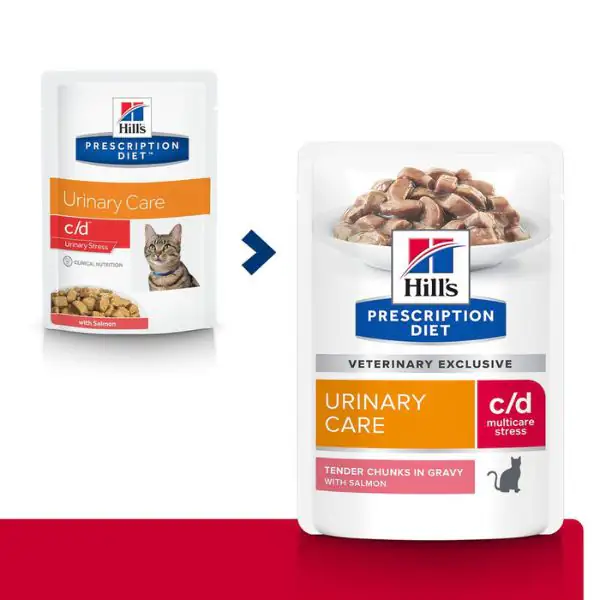Hill's Prescription Diet c/d Urinary Stress Feline Multipack 12x85 gr