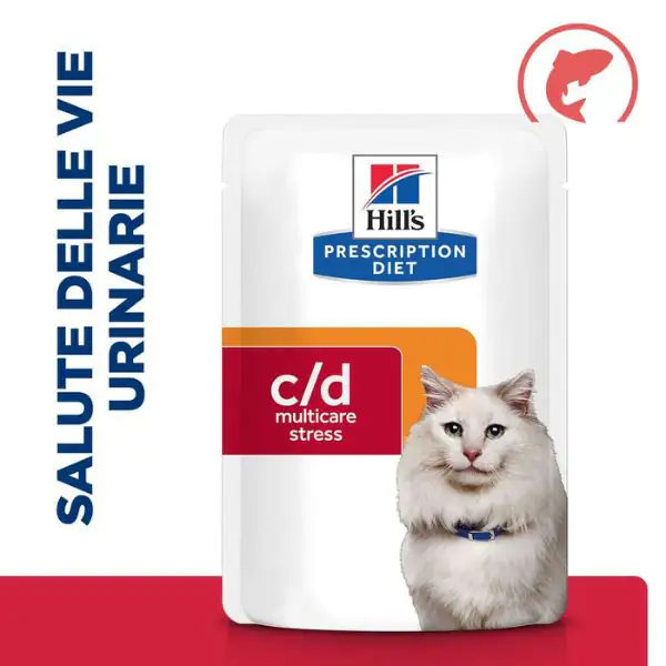 Hill's Prescription Diet c/d Urinary Stress Feline Multipack 12x85 gr
