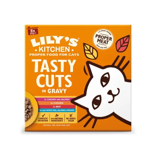 Lily's Kitchen Cat Tasty Gravy Multipack 8x85 gr