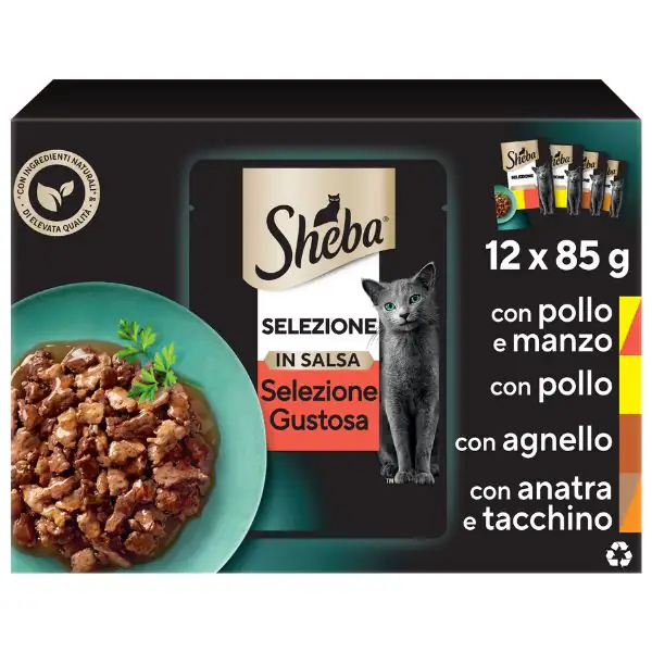 Sheba Selezione in salsa Multipack 12x85 gr