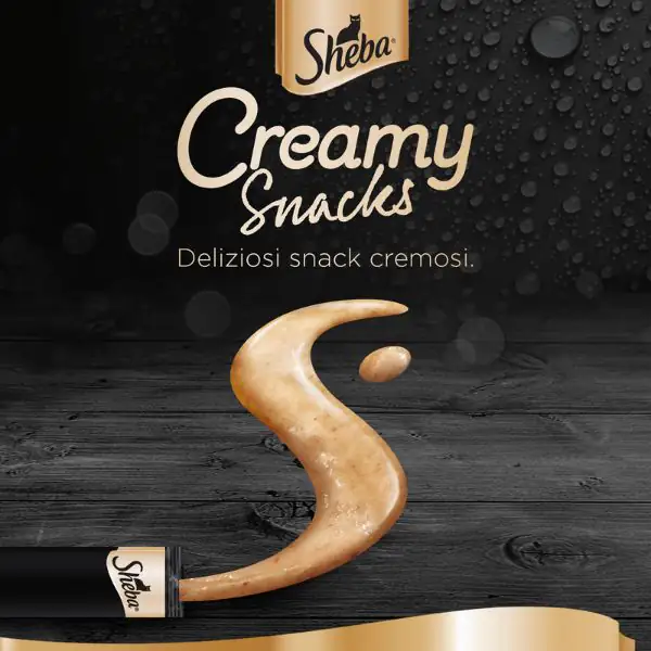 Sheba Creamy Snacks per gatti multipack 4x12 gr