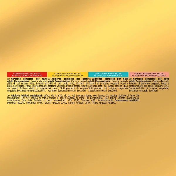 Purina Gourmet Gold Delizie in salsa Umido Gatto Multipack 24x85g