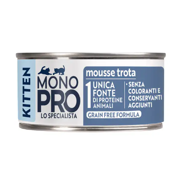 Monopro lo specialista Kitten grain Free Mousse 85 gr