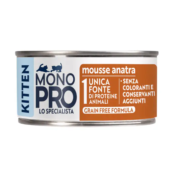 Monopro lo specialista Kitten grain Free Mousse 85 gr