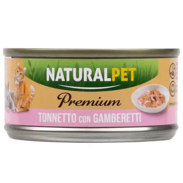 NaturalPet Premium Cat Adult umido in gelatina 70 gr