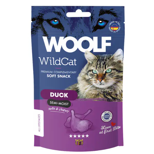 Woolf WIldCat snack per gatti 50 gr