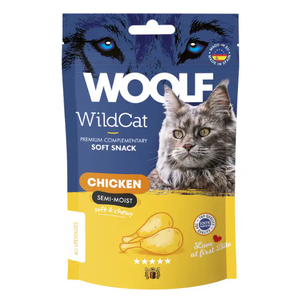 Woolf WIldCat snack per gatti 50 gr