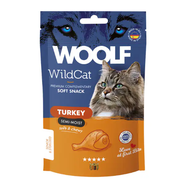Woolf WIldCat snack per gatti 50 gr