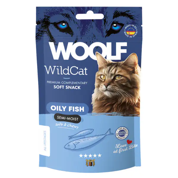 Woolf WIldCat snack per gatti 50 gr