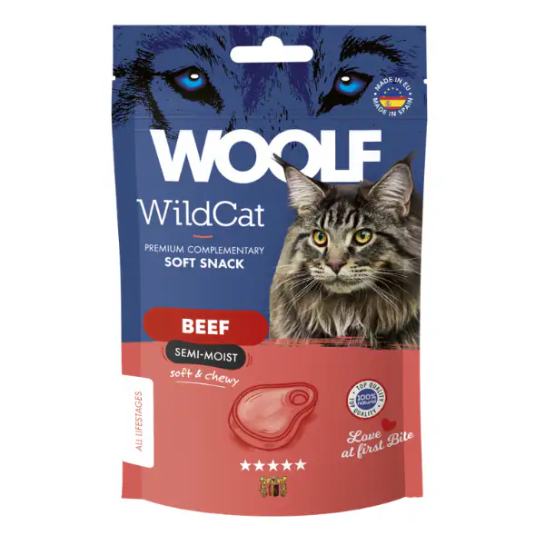 Woolf WIldCat snack per gatti 50 gr