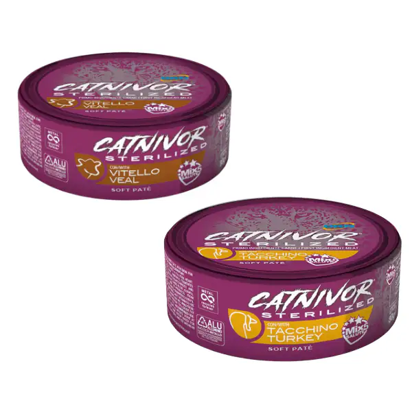 DRN Catnivor Sterilizzati Patè 80 gr