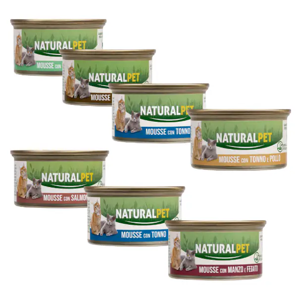 NaturalPet Cat Adult Mousse 85 gr