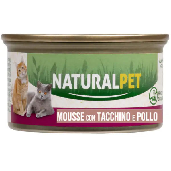 NaturalPet Cat Adult Mousse 85 gr