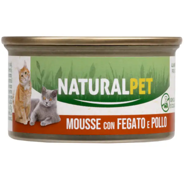 NaturalPet Cat Adult Mousse 85 gr