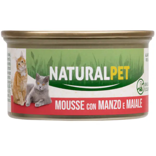 NaturalPet Cat Adult Mousse 85 gr