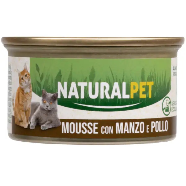 NaturalPet Cat Adult Mousse 85 gr