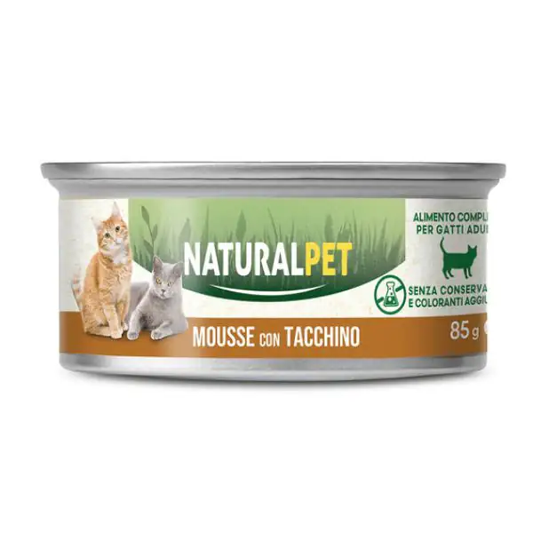 NaturalPet Cat Adult Mousse 85 gr
