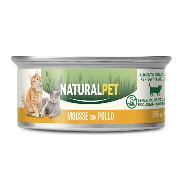 NaturalPet Cat Adult Mousse 85 gr