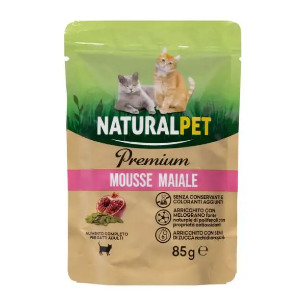 NaturalPet Premium Cat Adult 85gr