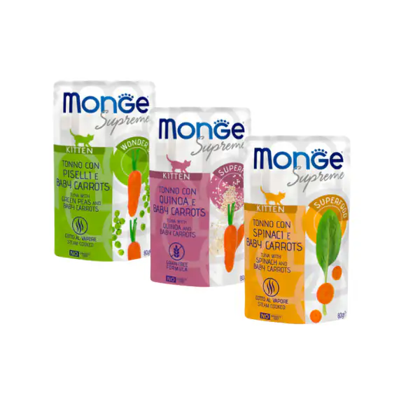 Monge Supreme Kitten in salsa bustina da 80 gr