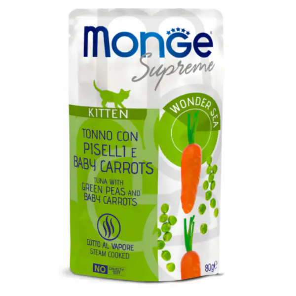 Monge Supreme Kitten in salsa bustina da 80 gr
