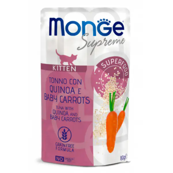 Monge Supreme Kitten in salsa bustina da 80 gr