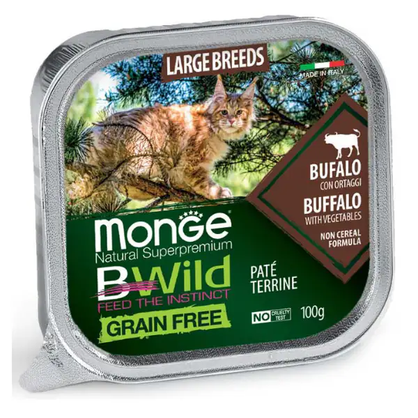Monge Natural Super Premium Bwild Grain Free Cat 100 gr