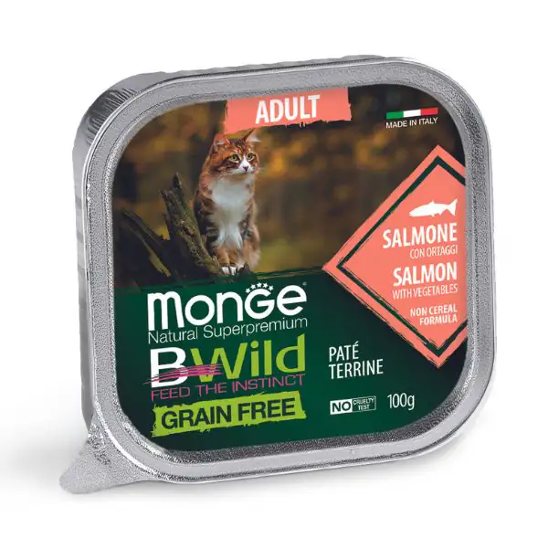 Monge Natural Super Premium Bwild Grain Free Cat 100 gr