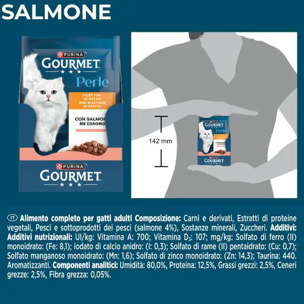 Gourmet le Perle Filettini in Salsa 85 gr