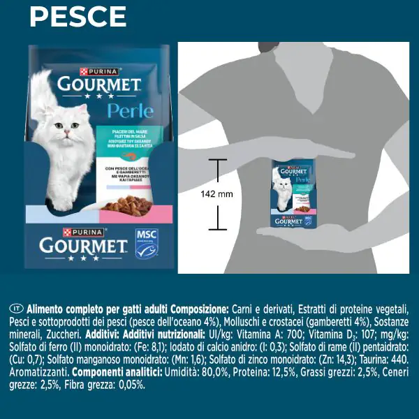 Gourmet le Perle Filettini in Salsa 85 gr