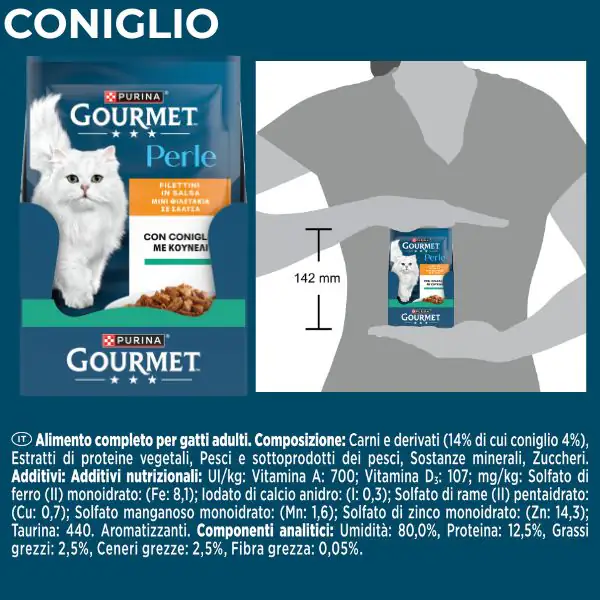 Gourmet le Perle Filettini in Salsa 85 gr