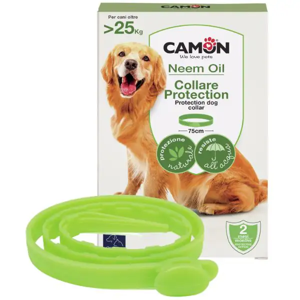 Orme Naturali Collare Antiparassitari Barriera per Cani