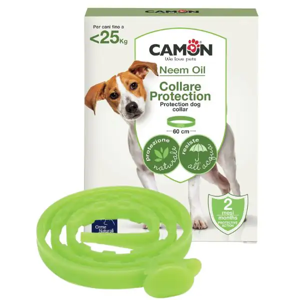 Orme Naturali Collare Antiparassitari Barriera per Cani