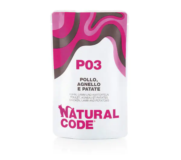 Natural Code Adult Buste in Acqua di Cottura 70 gr